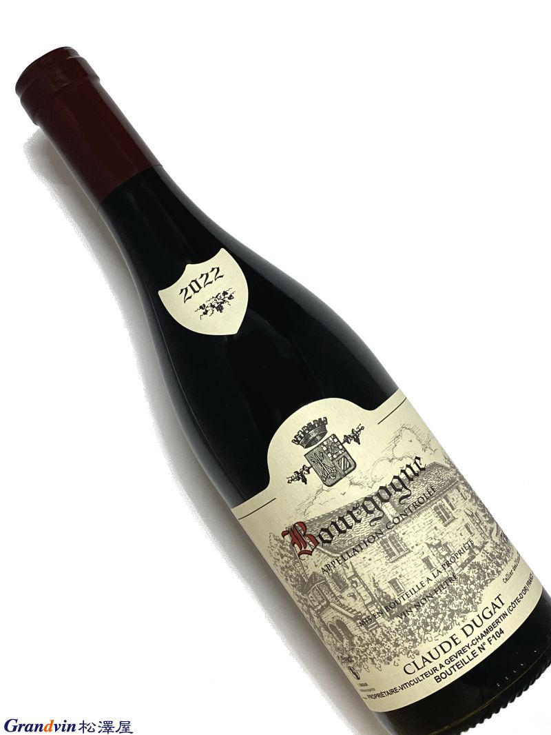 2022年 クロード デュガ ブルゴーニュ ルージュ 750ml フランス 赤ワイン