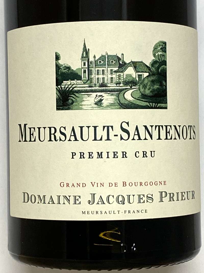 2020年 ジャック プリウール ムルソー サントノー 750ml フランス ブルゴーニュ 白ワイン