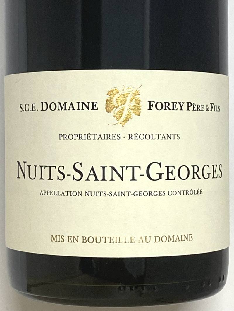 2021年 フォレ ペール エ フィス ニュイサンジョルジュ 750ml フランス ブルゴーニュ 赤ワイン