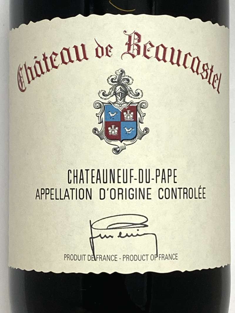 2022年 ボーカステル シャトーヌフデュパプ ルージュ 750ml フランス