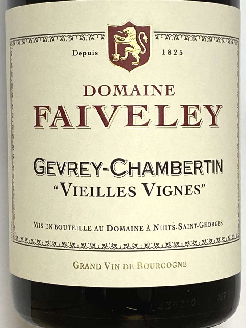 【送料込】ドメーヌ・フェヴレ ジュヴレ・シャンベルタン2021 2021年 ドメーヌ フェヴレ ジュヴレ シャンベルタン V.V. 750ml