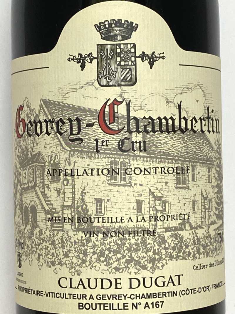 2022年 クロード デュガ ジュヴレ シャンベルタン 1er Cru 750ml
