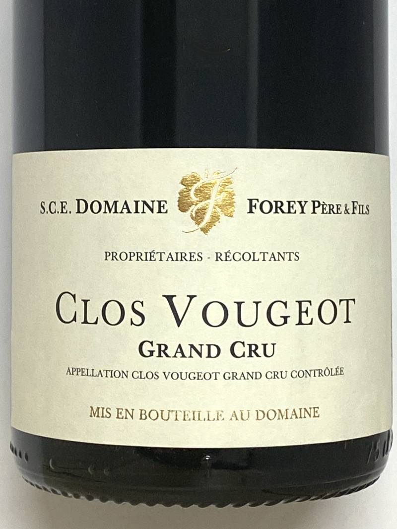 2021年 フォレ ペール エ フィス クロ ヴージョ 750ml フランス ブルゴーニュ 赤ワイン