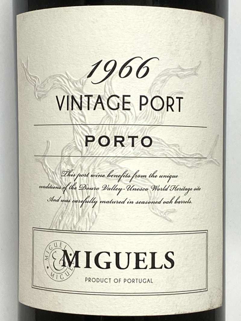 1966年 ミゲル ヴィンテージ ポート 750ml ポルトガル 液漏れ品