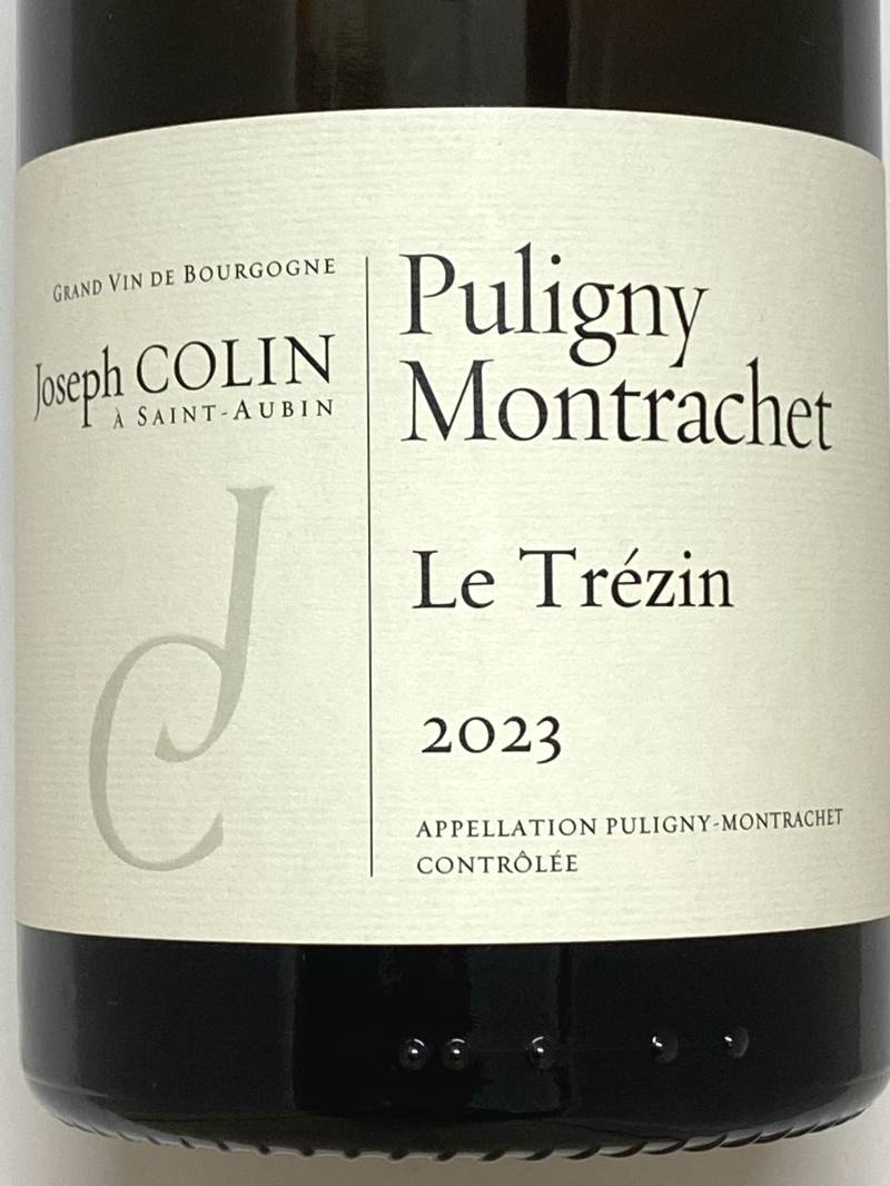 2023年 ジョゼフ コラン ピュリニー モンラッシェ ル トレザン 750ml フランス ブルゴーニュ 白ワイン