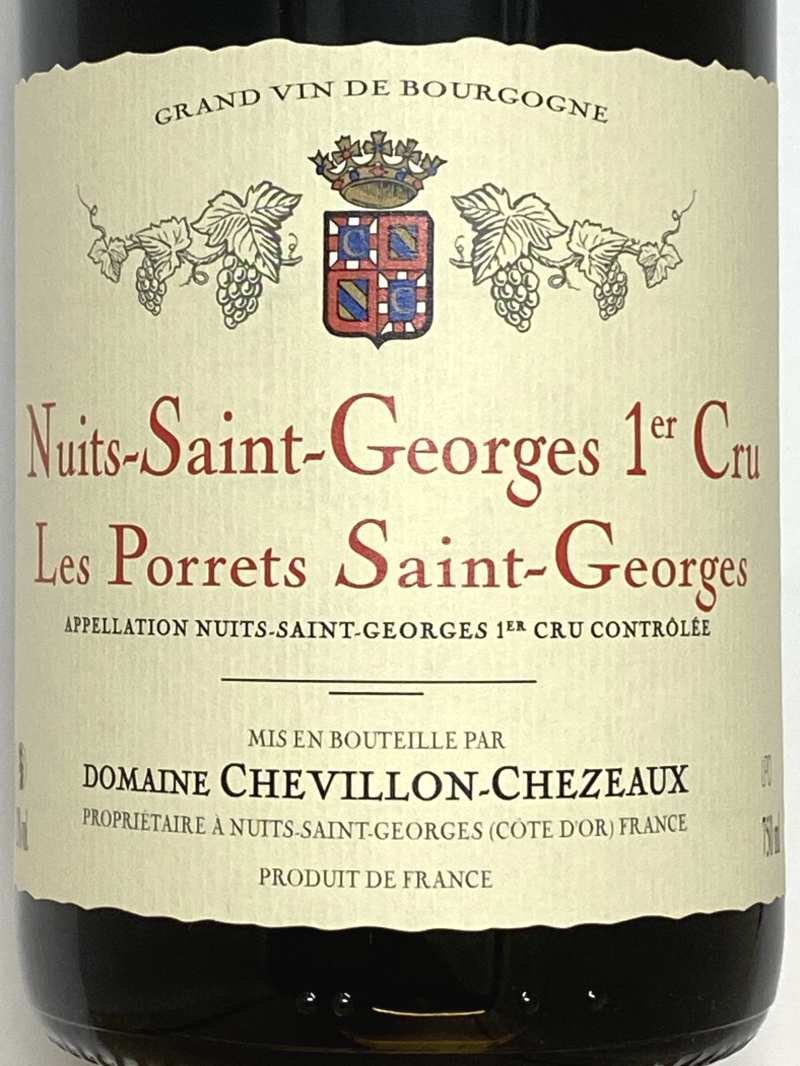 2023年 シュヴィヨン シェゾー ニュイサンジョルジュ レ ポレ サンジョルジュ 750ml フランス 赤ワイン