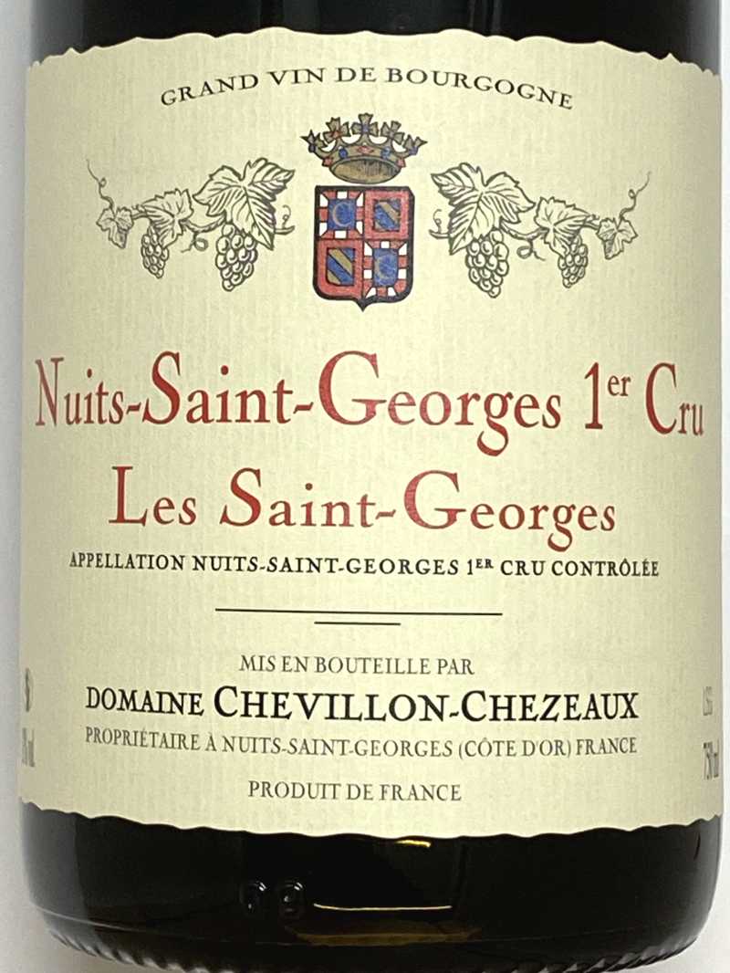 2023年 シュヴィヨン シェゾー ニュイサンジョルジュ レ サンジョルジュ 750ml フランス 赤ワイン