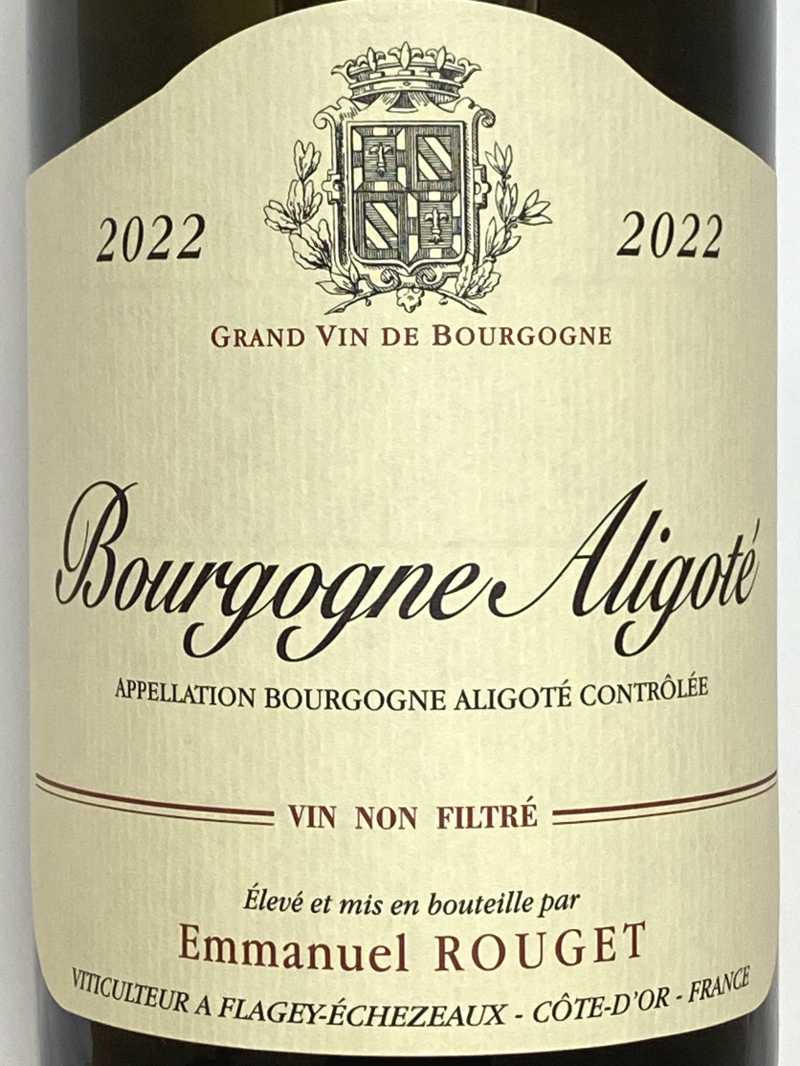 2022年 エマニュエル ルジェ ブルゴーニュ アリゴテ 750ml フランス 白
