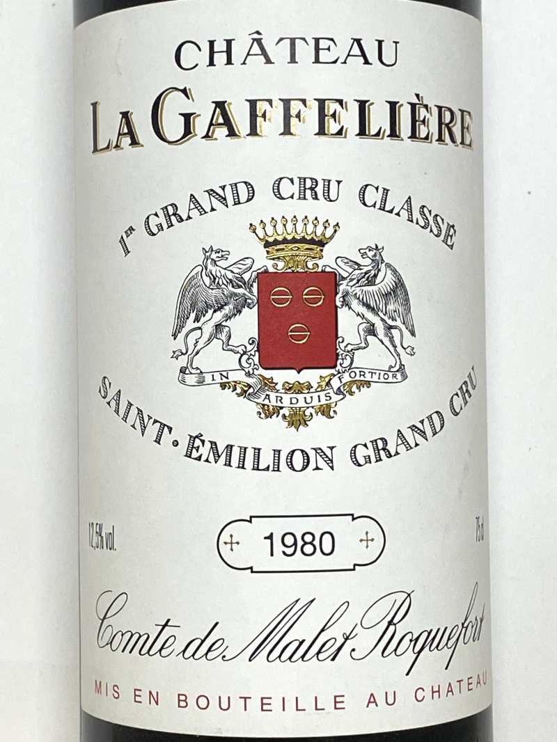 1980年 シャトー ラ ガフリエール 750ml フランス ボルドー 赤ワイン