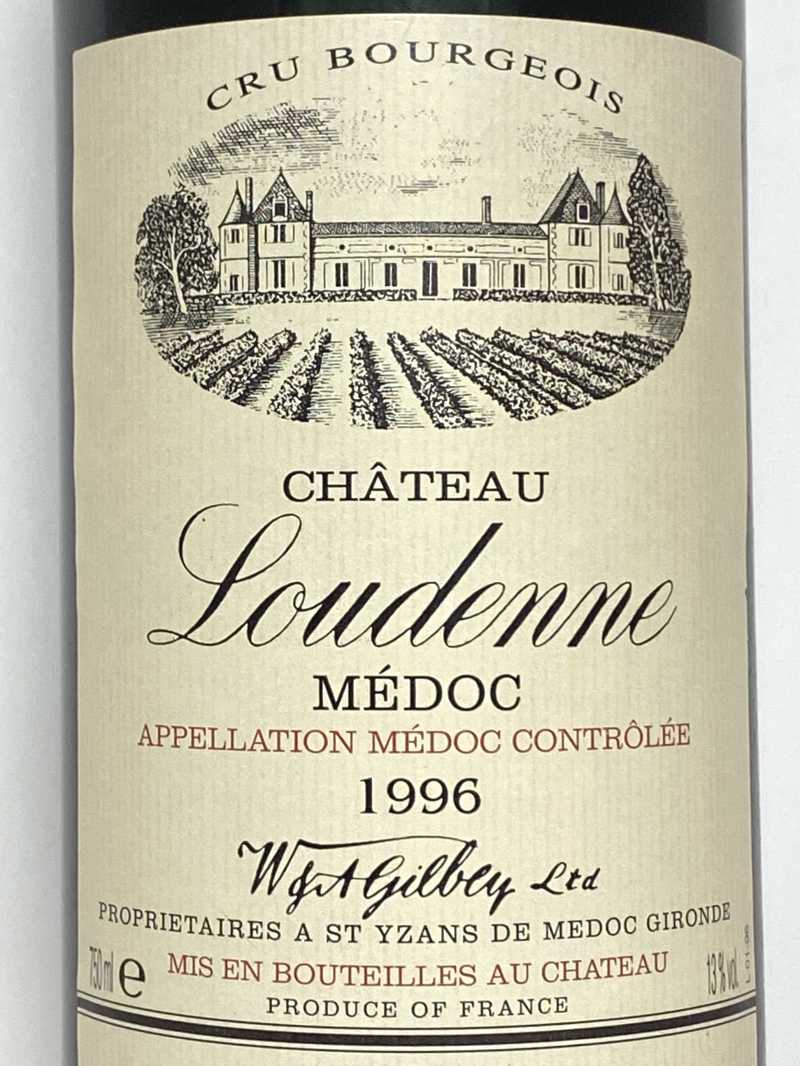 1996年 シャトー ルデンヌ 750ml フランス ボルドー 赤ワイン |1996年