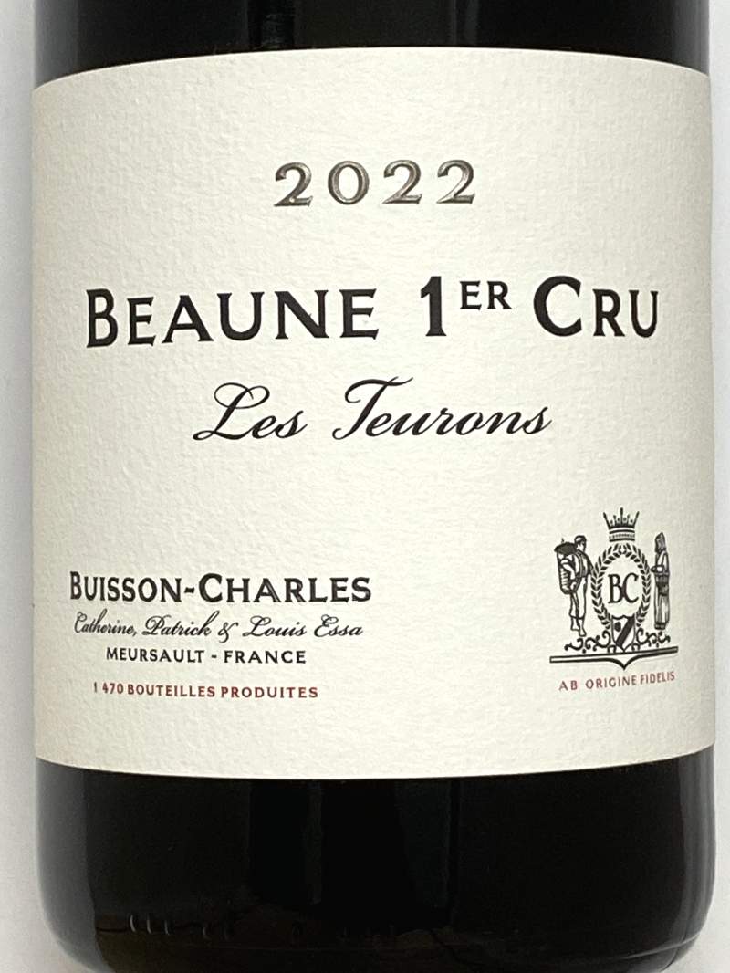 2022年 ビュイッソン シャルル ボーヌ レ トゥーロン 750ml フランス ブルゴーニュ 赤ワイン