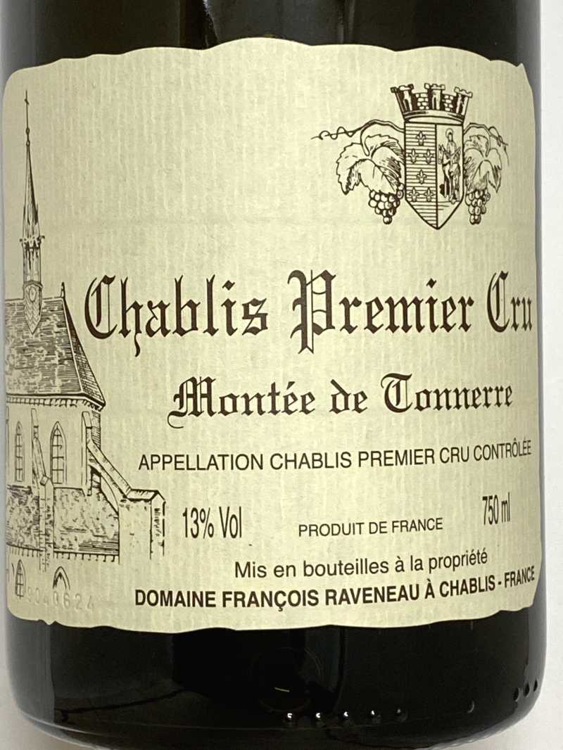 2019年 フランソワ ラヴノー シャブリ モンテ ド トネル 750ml フランス ブルゴーニュ 白ワイン