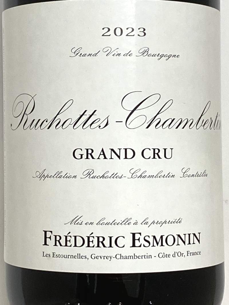 2023年 フレデリック エスモナン リュショット シャンベルタン 750ml フランス ブルゴーニュ 赤ワイン
