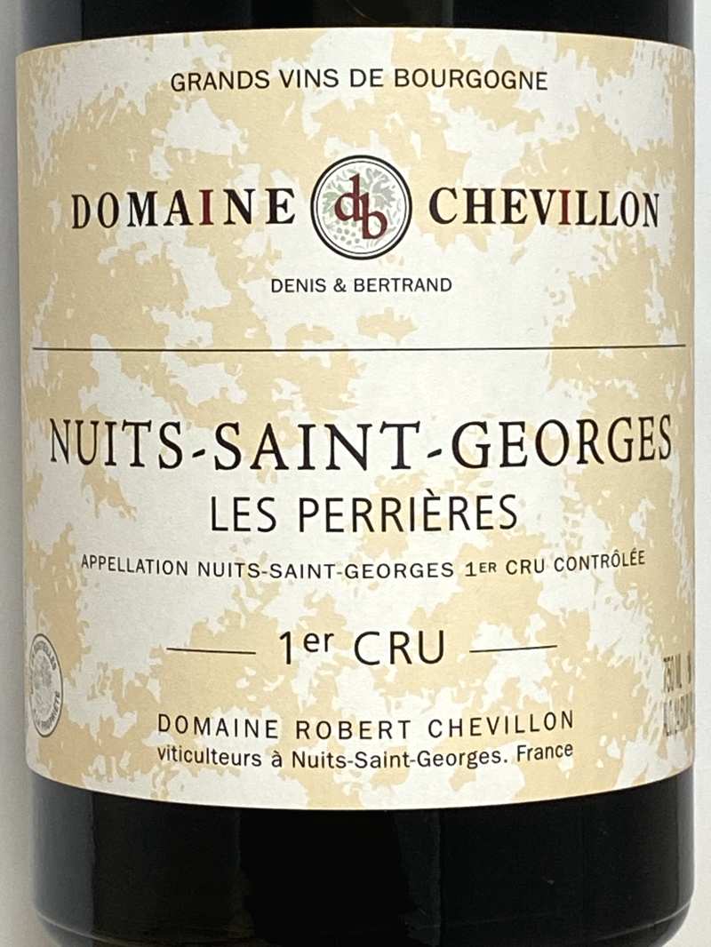 2020年 ロベール シュヴィヨン ニュイサンジョルジュ レ ペリエール 750ml フランス 赤ワイン