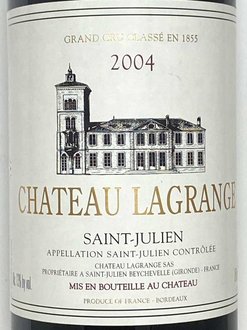 2004年 シャトー ラグランジュ 750ml フランス ボルドー