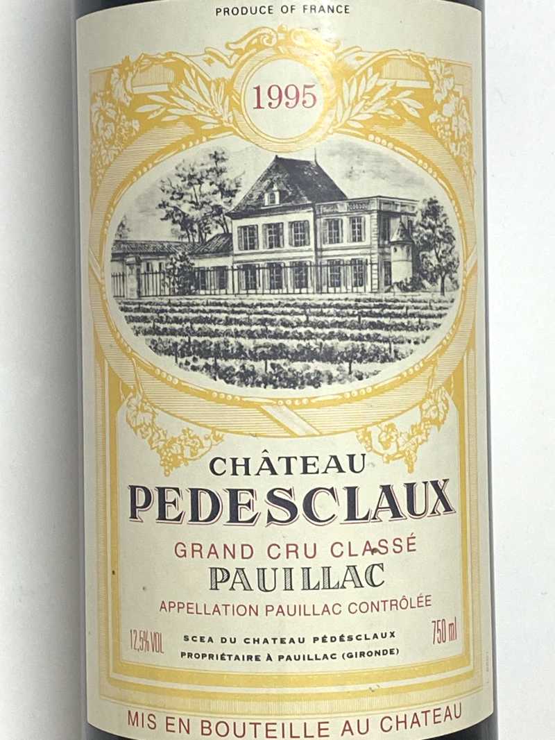 1995年 シャトー ペデスクロー 750ml フランス ボルドー 赤ワイン