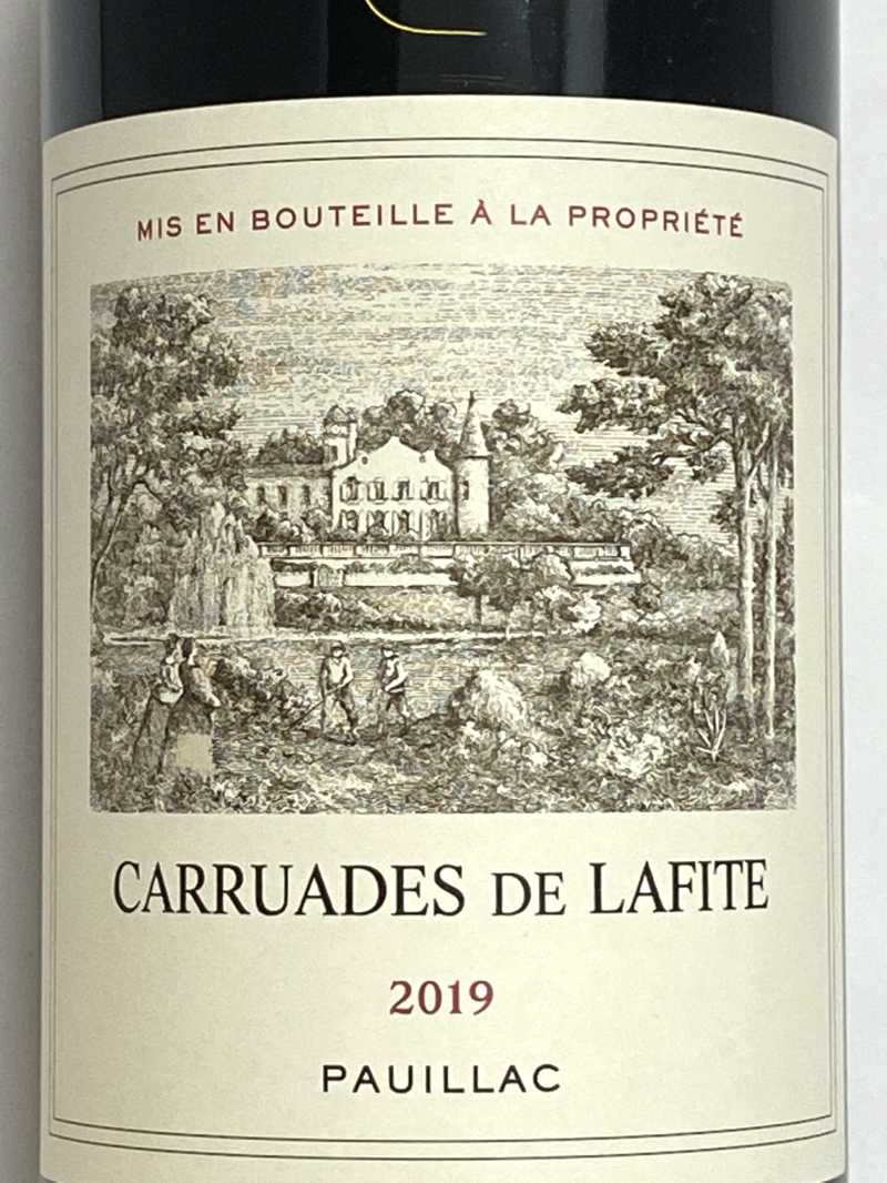2019年 カリュアド ド ラフィット 750ml フランス ボルドー 赤ワイン