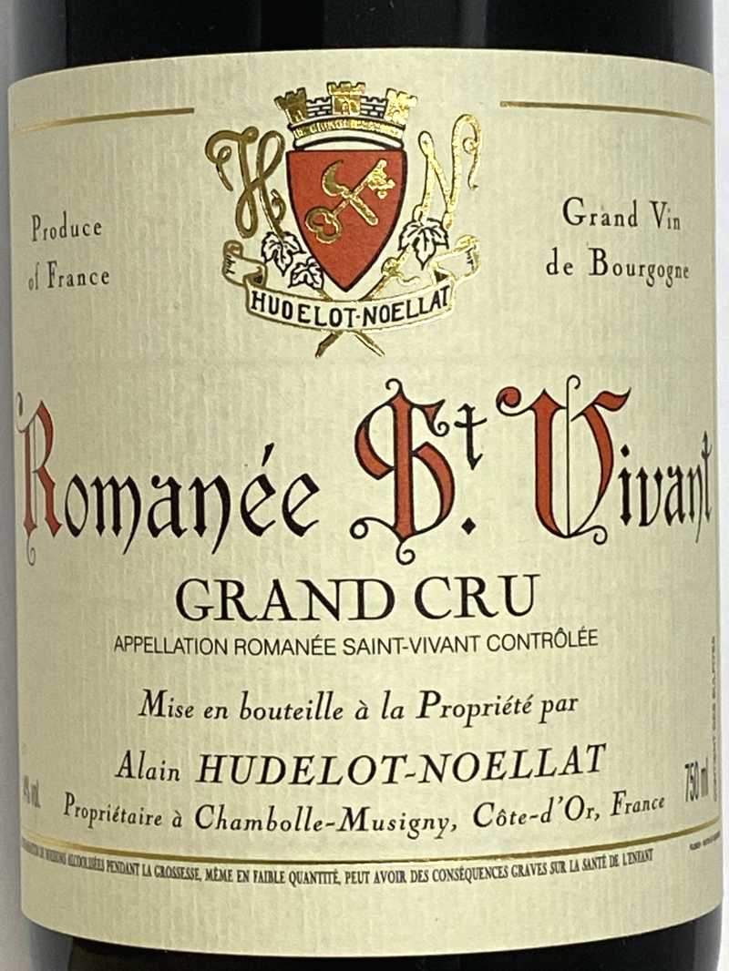 2020年 アラン ユドロ ノエラ ロマネ サン ヴィヴァン 750ml フランス ブルゴーニュ 赤ワイン