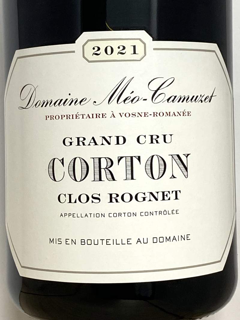 2021年 メオ カミュゼ コルトン クロ ロニェ 1,500ml フランス ブルゴーニュ 赤ワイン