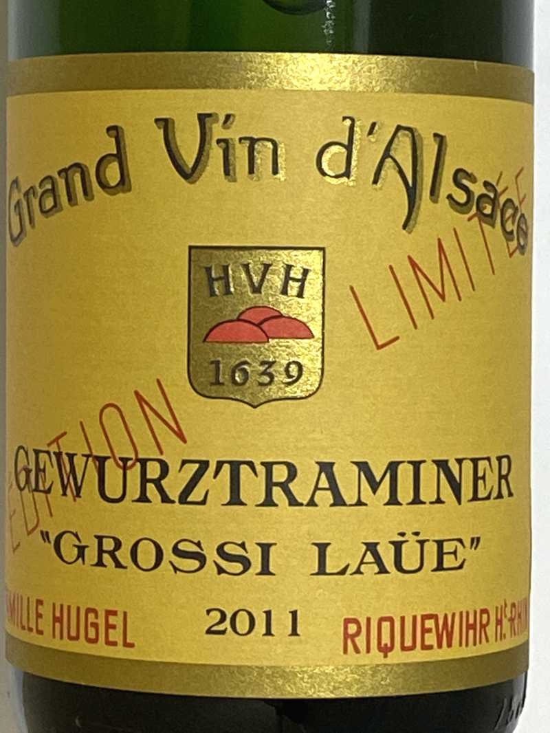 2011年 ヒューゲル ゲヴェルツトラミネール グロシ ローイ 750ml フランス アルザス 白ワイン