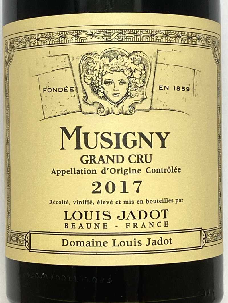 2017年 ドメーヌ ルイ ジャド ミュジニー 750ml フランス ブルゴーニュ