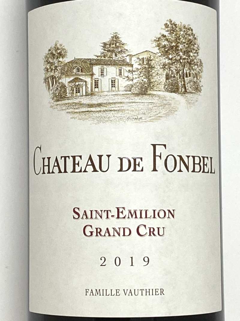 2019年 シャトー ド フォンベル 750ml フランス ボルドー 赤ワイン