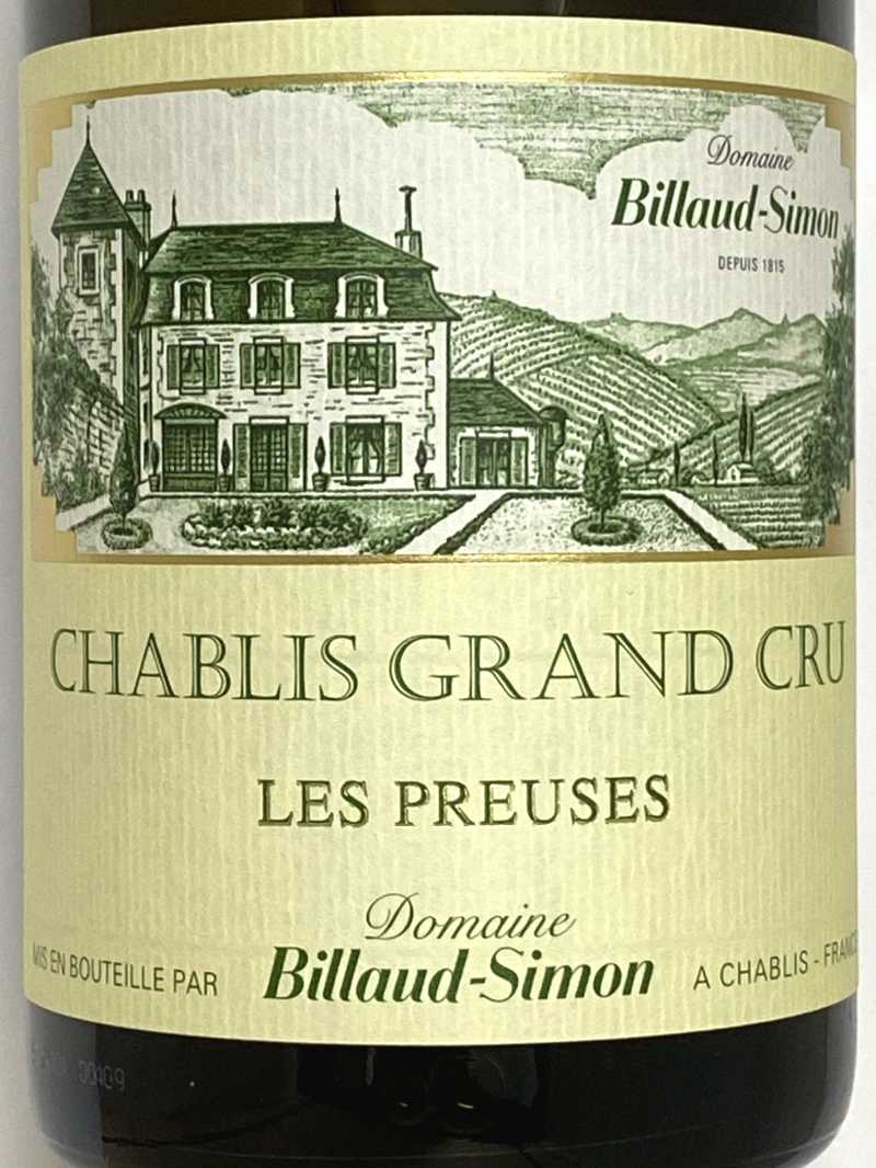 2021年 ビヨー シモン シャブリ レ プリューズ 750ml フランス ブルゴーニュ 白ワイン