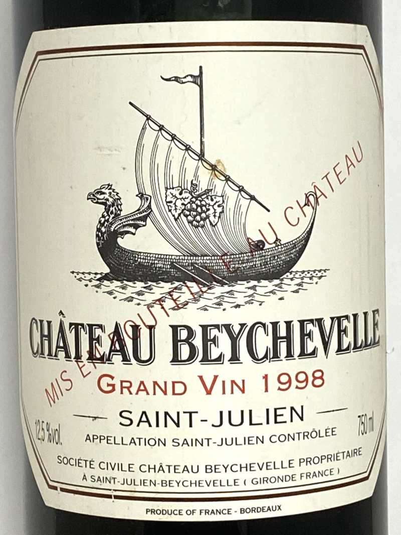 シャトーベイシュベル1998 1998年 シャトー ベイシュヴェル 750ml フランス ボルドー 赤ワイン