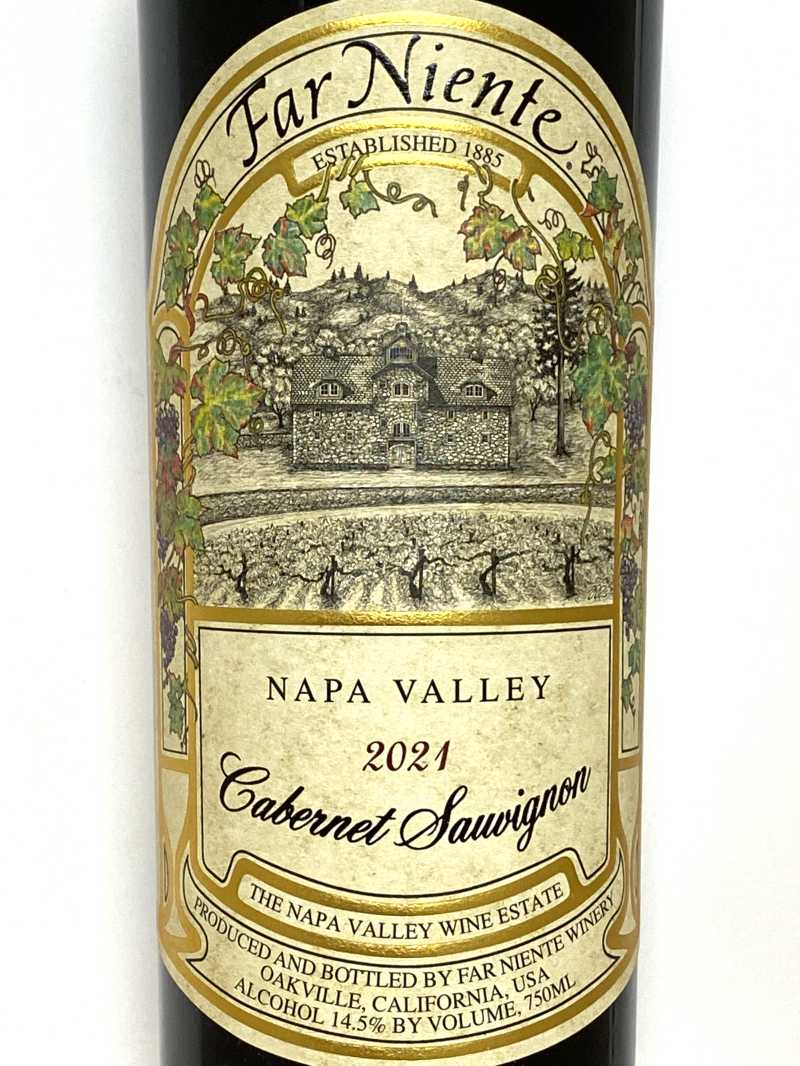 2021年 ファー ニエンテ カベルネ ソーヴィニヨン ナパ ヴァレー 750ml アメリカ カリフォルニア 赤ワイン