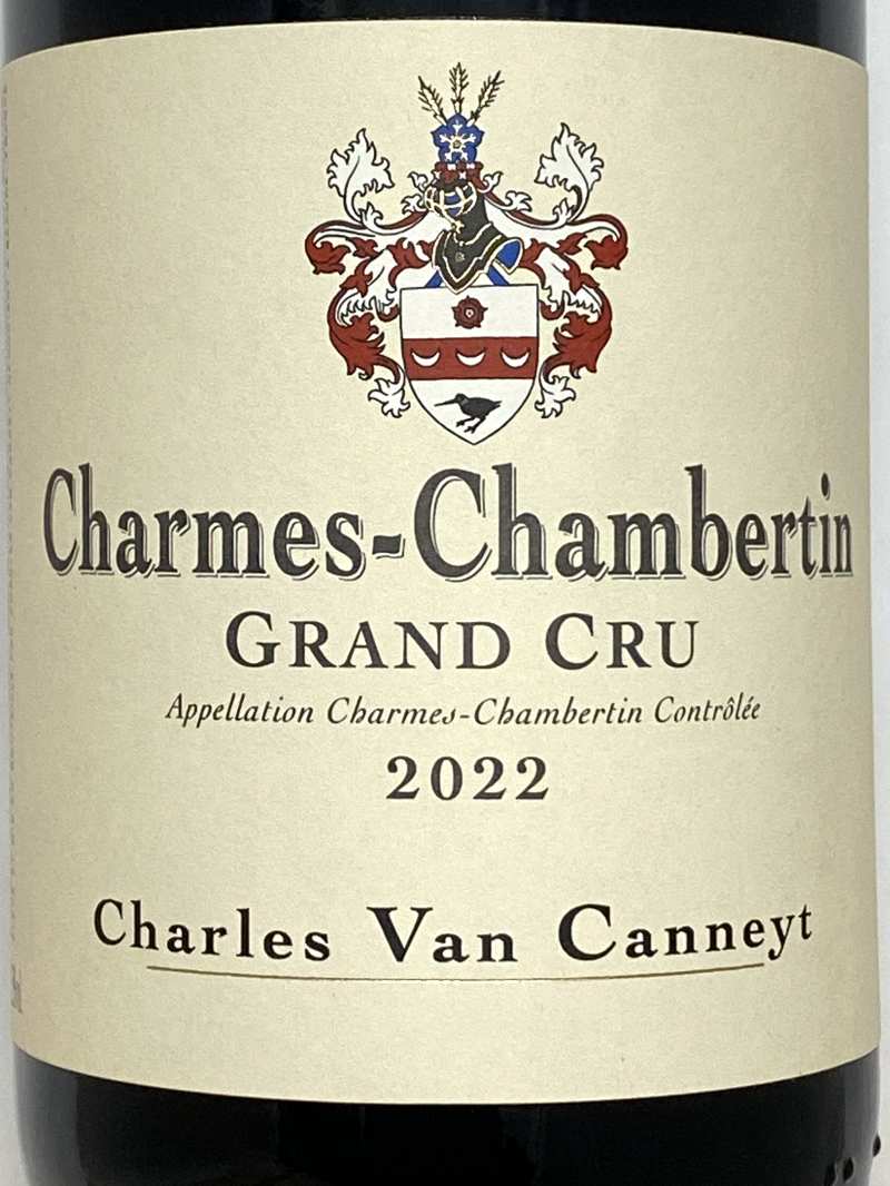 2022年 シャルル ヴァン カネイ シャルム シャンベルタン 750ml フランス ブルゴーニュ 赤ワイン