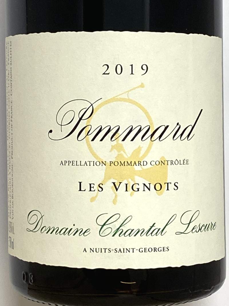 2019年 シャンタル レスキュール ポマール レ ヴィニョ 750ml フランス ブルゴーニュ 赤ワイン