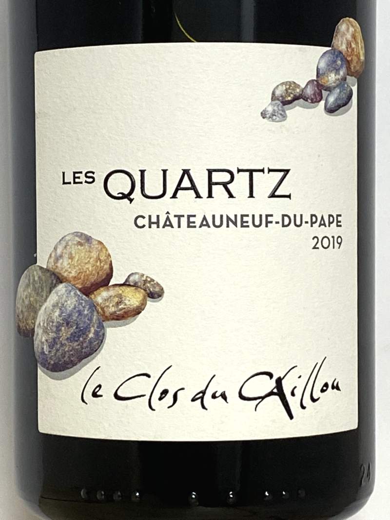 2019年 ル クロ デュ カイユ シャトーヌフ デュ パプ レ クワルツ 750ml フランス ローヌ 赤ワイン