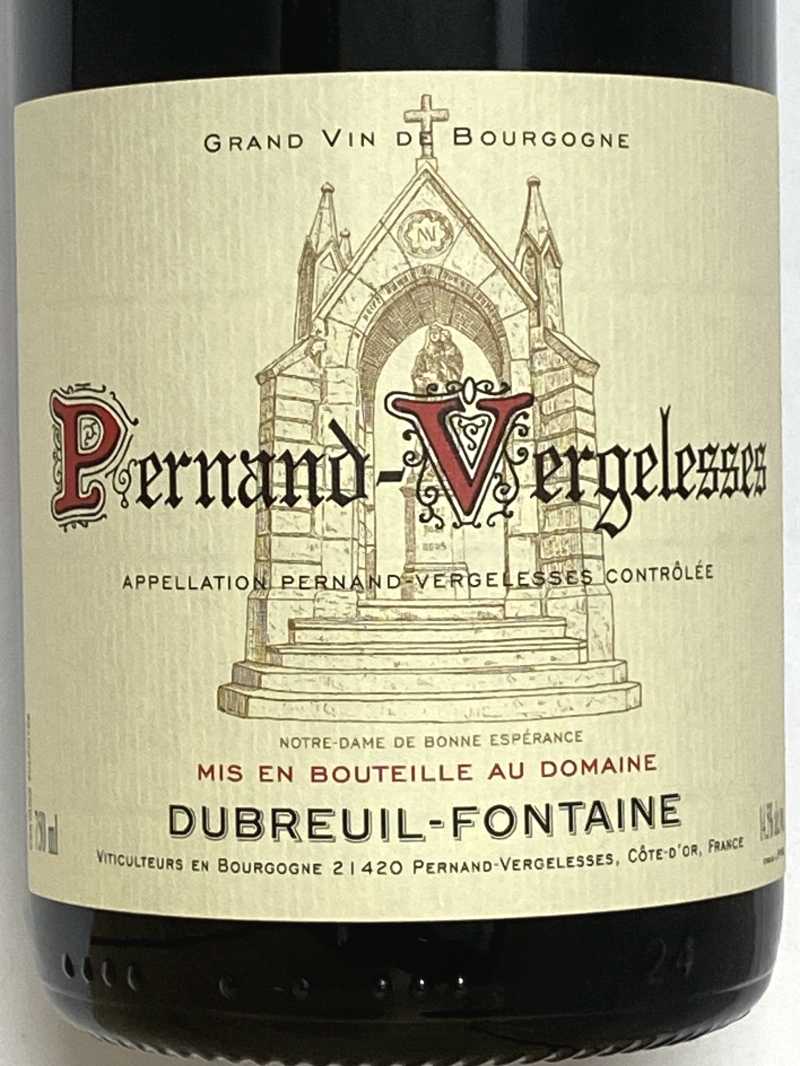 2020年 デュブルイユ フォンテーヌ ペルナン ヴェルジュレス ルージュ 750ml フランス 赤ワイン