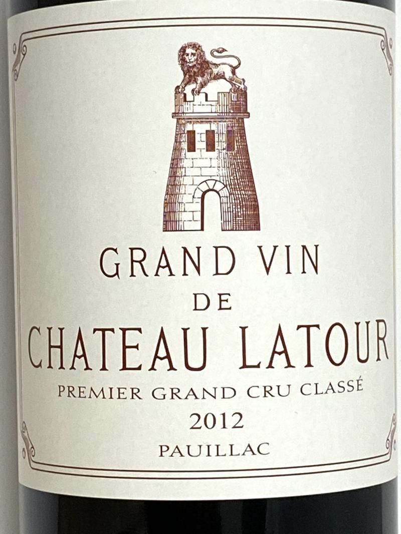 2012年 シャトー ラトゥール 750ml フランス ボルドー 赤ワイン |2012