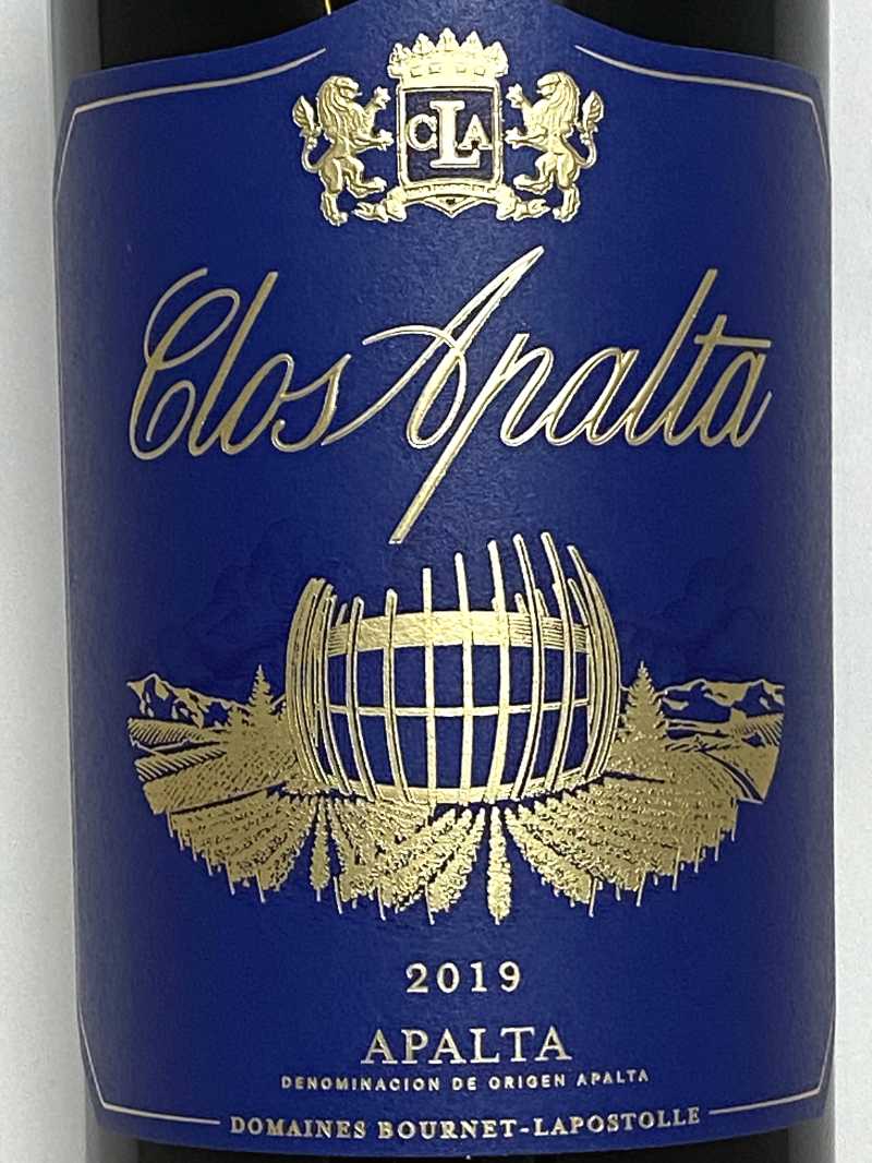 2019年 ラポストール クロ アパルタ 750ml チリ 赤ワイン