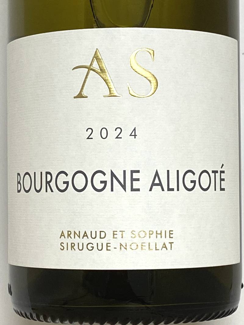 2024年 アルノー エ ソフィー シリュグ ノエラ ブルゴーニュ アリゴテ 750ml フランス 白ワイン