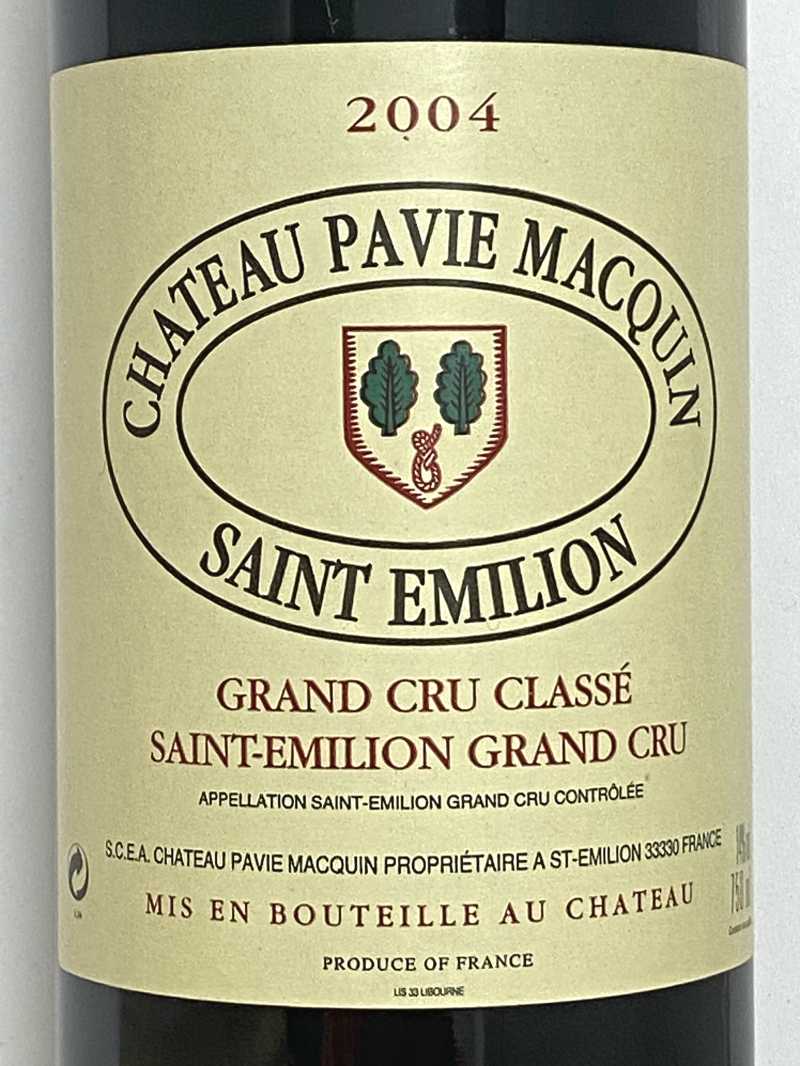Chateau Pavie Macquin 2004 赤ワイン 750ml 2004 Château Pavie Macquin - CellarTracker