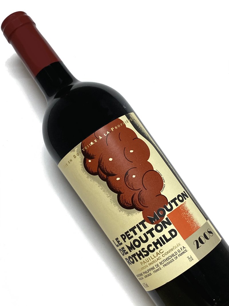 2008年 ル プティ ムートン ド ムートン ロートシルト 750ml フランス ボルドー 赤ワイン