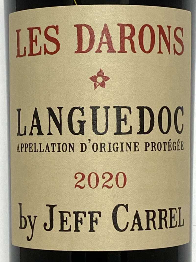 2020年 レ ダロン バイ ジェフ カレル 750ml フランス 赤ワイン