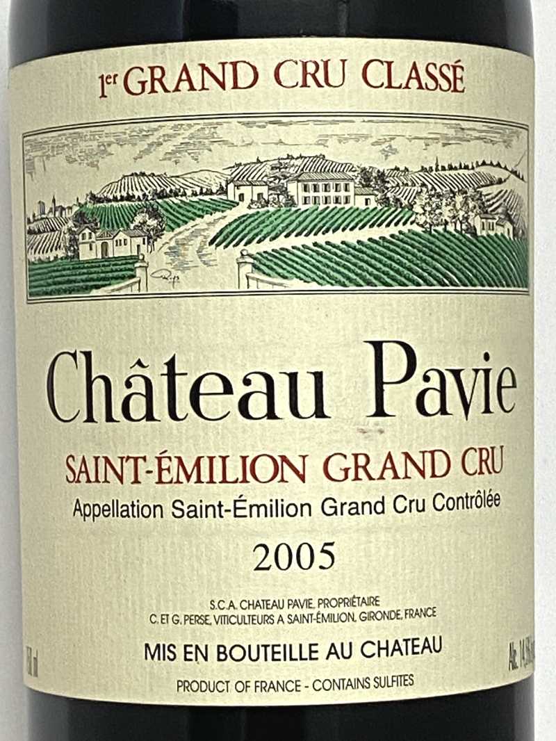 2005年 シャトー パヴィ 750ml フランス ボルドー 赤ワイン