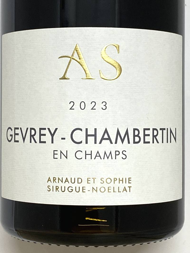 2023年 アルノー エ ソフィー シリュグ ノエラ ジュヴレ シャンベルタン アン シャン 750ml フランス 赤ワイン