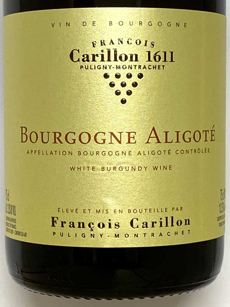 2020年 フランソワ カリヨン ブルゴーニュ アリゴテ 750ml フランス 白ワイン