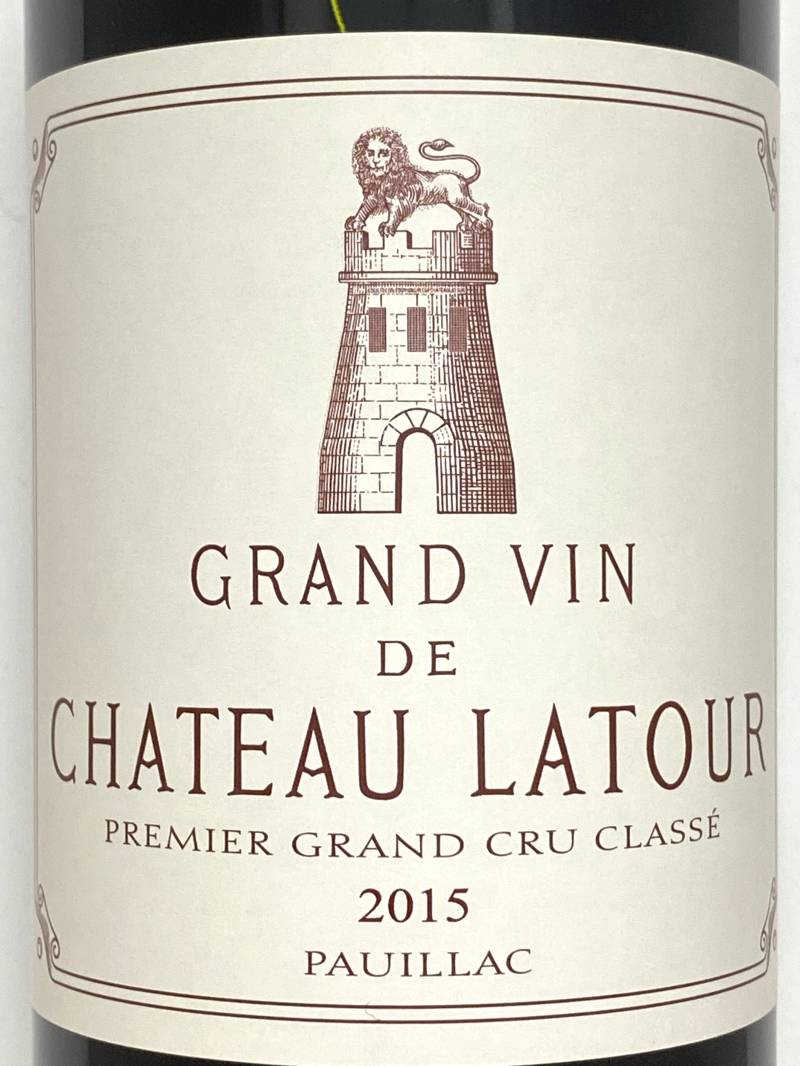 2015年 シャトー ラトゥール 750ml フランス ボルドー 赤ワイン
