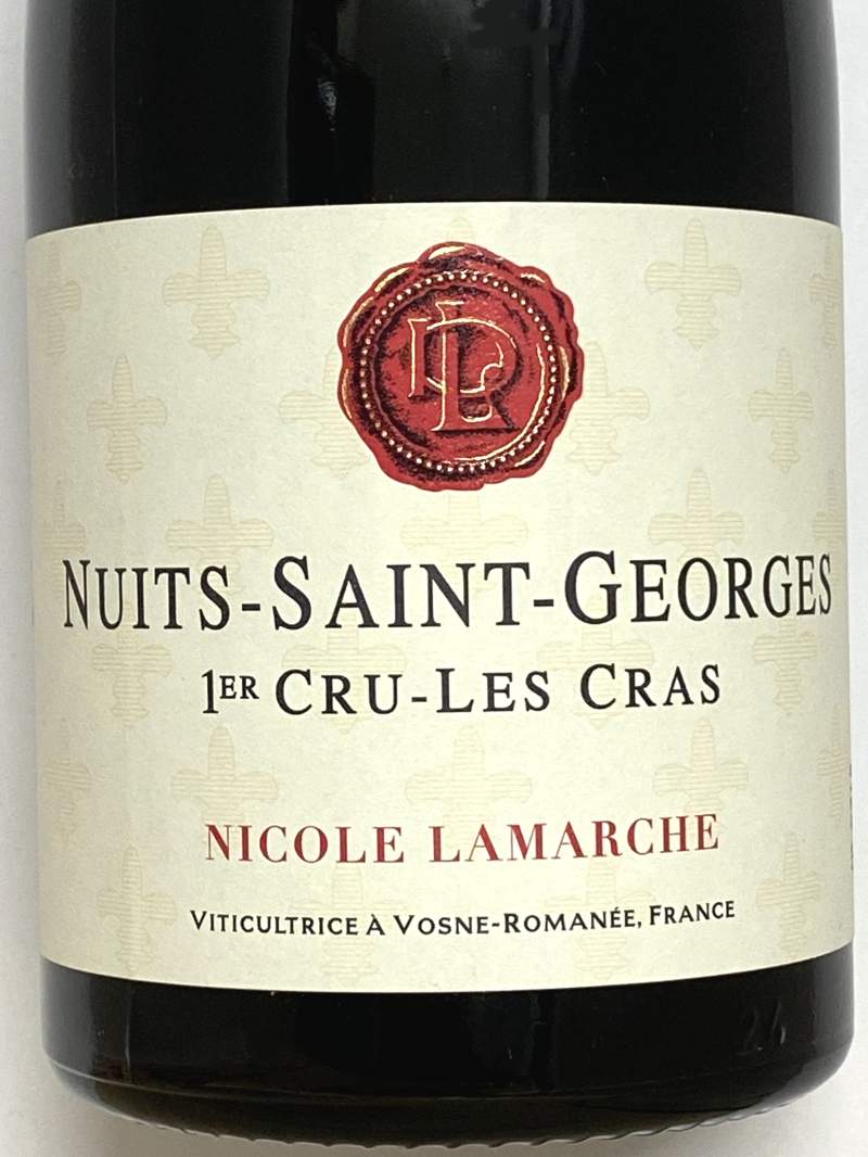 2021年 ニコル ラマルシュ ニュイサンジョルジュ レ クラ 750ml フランス ブルゴーニュ 赤ワイン
