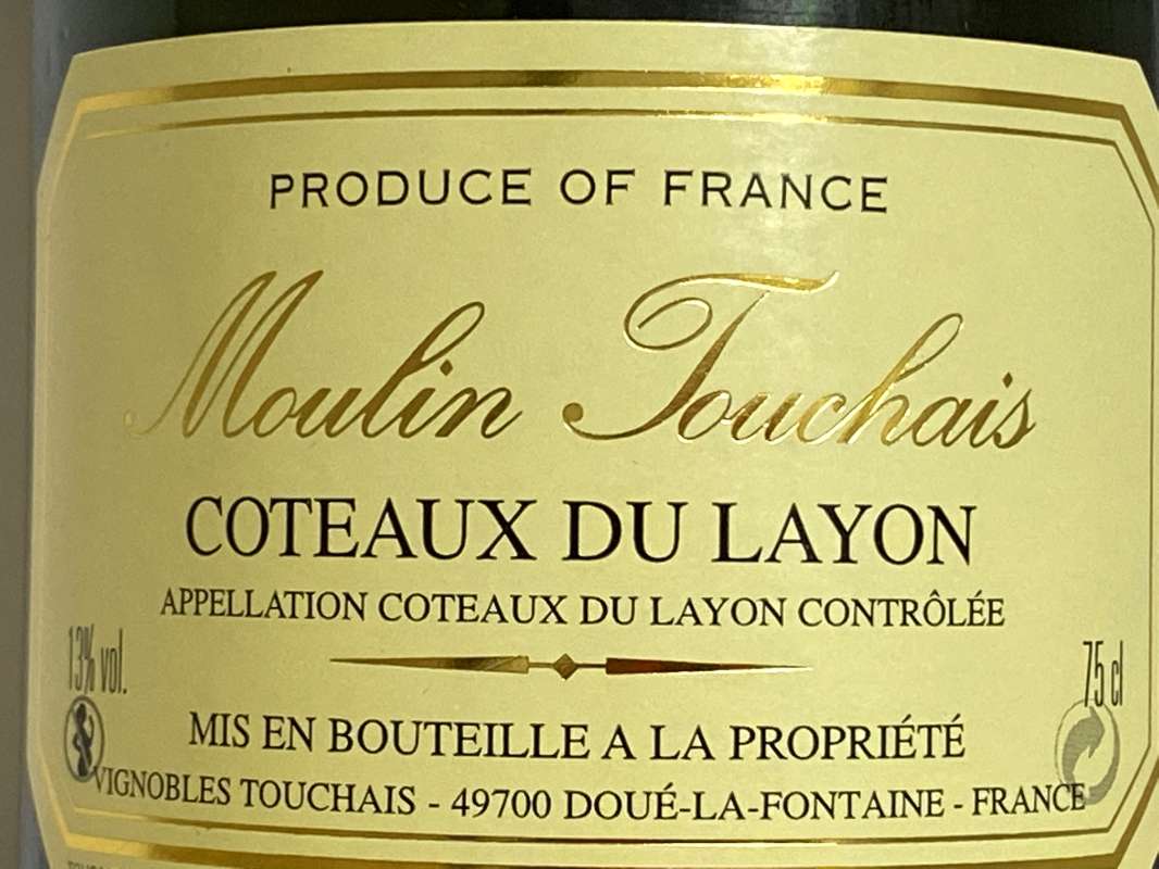 1986年 トゥーシェ コトー デュ レイヨン 750ml フランス ロワール