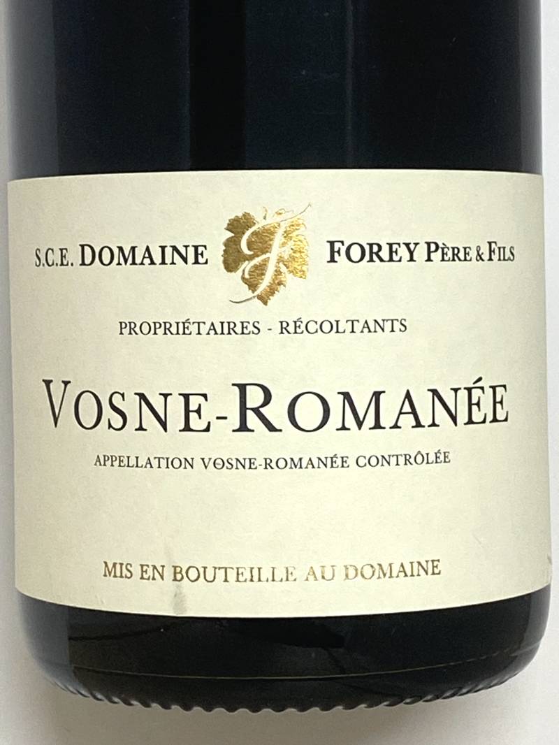 2022年 フォレ ペール エ フィス ヴォーヌ ロマネ 750ml フランス ブルゴーニュ 赤ワイン