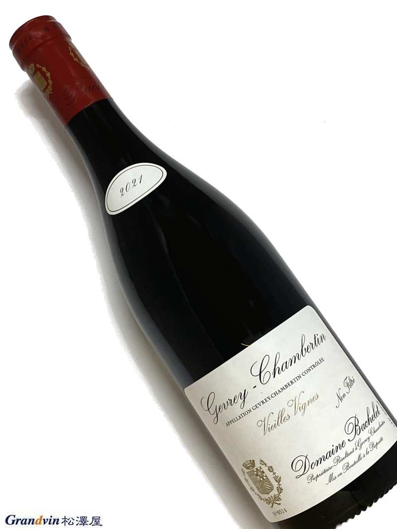 2021年 バシュレ ジュヴレ シャンベルタン V.V. 750ml フランス ブルゴーニュ 赤ワイン