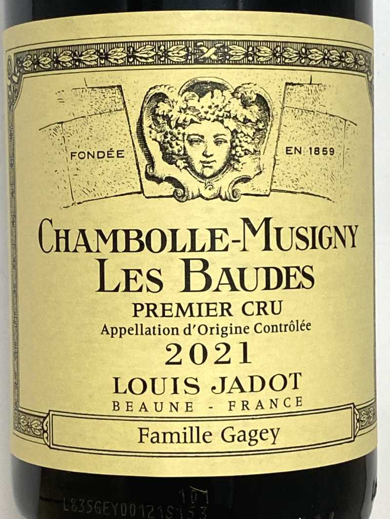 2021年 ルイ ジャド シャンボール ミュジニー レ ボード 750ml