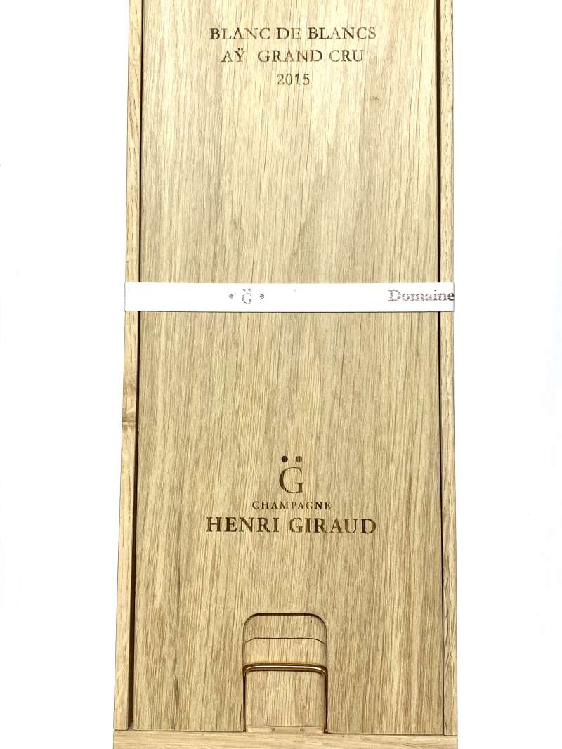 2015年 アンリ ジロー シャンパーニュ ブラン ド ブラン 750ml 木箱入り フランス シャンパン