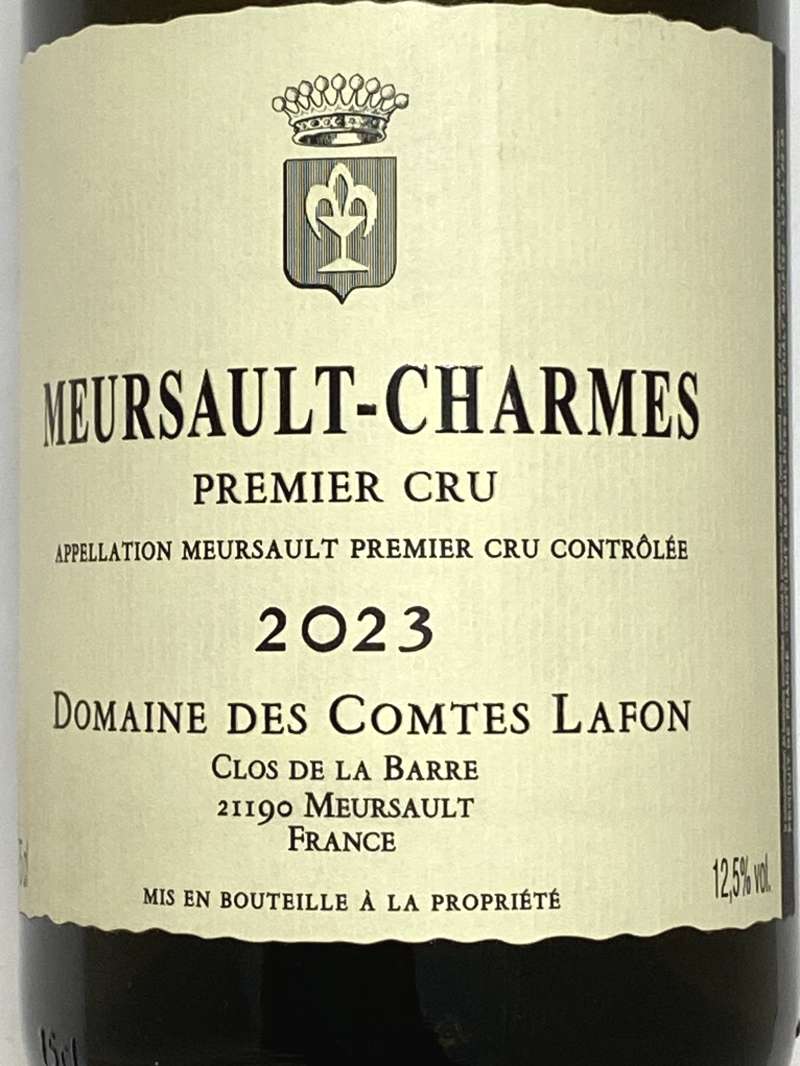 2023年 コント ラフォン ムルソー シャルム 750ml フランス